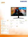 Monitor 32 cale Samsung UJ590 UHD LU32J590UQUXEN