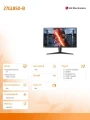 LG Electronics Monitor 27GL850-B WQHD 144Hz nanoIPS
