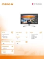 LG Electronics Monitor 27 27UL850-W 4K HDR10 USB-C