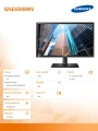 Monitor 24 cale Samsung S24E65KBWV LS24E65KBWV/EN