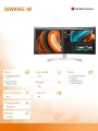 LG Electronics Monitor 34 34WK95C-W