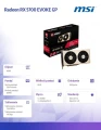 MSI Karta graficzna Radeon RX 5700 EVOKE GP OC 8G GDDR6 256BIT HDMI/3DP