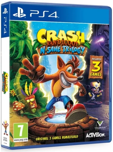Gra PS4 Crash Bandicoot N. Sane Trilogy