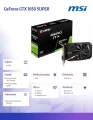 MSI Karta graficzna GeForce GTX 1650 SUPER AERO ITX OC