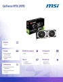 MSI Karta graficzna GeForce RTX 2070 VENTUS GP 8GB GDDR6 256bit HDMI/DP3