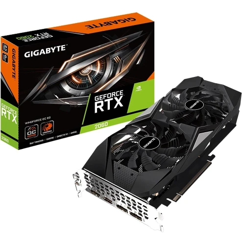 Gigabyte Karta graficzna GeForce RTX 2060 WF 6GB OC 192bit 3DP/HDMI