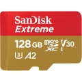 SanDisk Karta pamięci Extreme microSDXC 128GB 160/90 MB/s A2 V30 U3