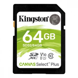 Kingston Canvas Select Plus SDXC 64 GB Class 10 UHS-I/U1 V10