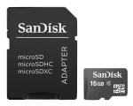SanDisk microSDHC 16GB adapter SD