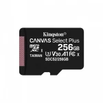 Kingston Canvas Select Plus MicroSDXC 256 GB Class 10 UHS-I/U3 A1 V30
