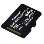 Kingston microSD  64GB Canvas Select Plus 100MB/s