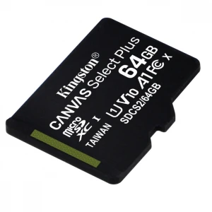 Kingston microSD  64GB Canvas Select Plus 100MB/s