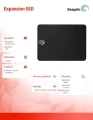 Seagate Dysk zewnętrzny SSD Expansion SSD 500GB USD 3.0