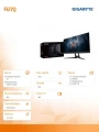 Gigabyte Monitor 27 cali AORUS FI27Q