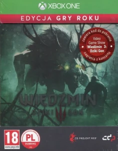Xbox One Wiedźmin 3 Edycja Gry roku Steelbook
