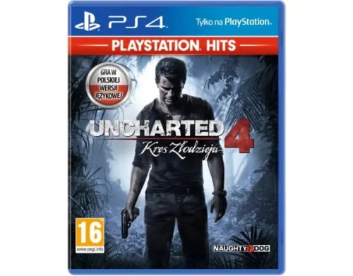 Gra PS4 PlayStation HITS Uncharted 4: Kres Złodzieja