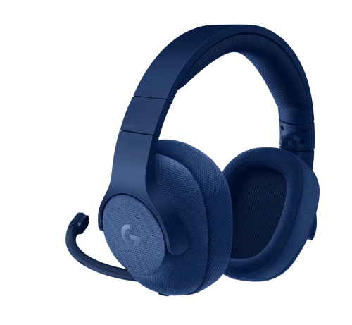 Logitech Zestaw słuchawkowy G433 7.1 Wired Surround Gaming Headset (PC) - blue