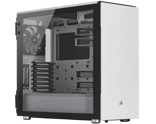 Corsair Obudowa Carbide 678C L. noise Szkło hartowane Biały ATX