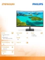 Philips Monitor 271E1SCA 27'' Curved VA HDMI FreeSync