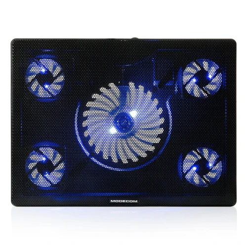 Podstawka chłodząca pod laptopa MODECOM CF15 SILENT FAN Czarna