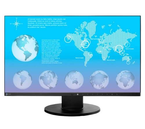 Monitor EIZO EV2450-BK- monitor LCD 23.8" z regulowaną stopką (czarny)