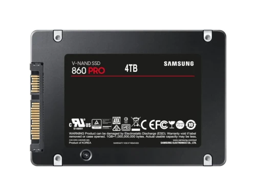 Dysk SSD Samsung 860 PRO 4 TB 2.5'' SATA III MZ-76P4T0B/EU