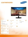 Monitor 24 cale Samsung C24F390FHUX LC24F390FHUXEN