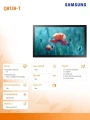 Monitor dotykowy 13 cali Samsung QB13R-T LH13QBRTBGCXEN