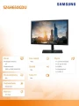 Monitor 24 cale Samsung S24H650GDUX LS24H650GDUXEN