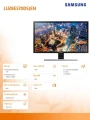 Monitor 28 cali Samsung LU28E570DS LU28E570DS/EN
