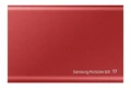 Dysk SSD Samsung T7 Portable red 1 TB MU-PC1T0R/WW