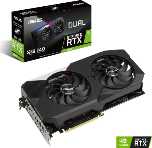 Karta graficzna Asus Dual GeForce RTX 3070 Gaming OC 8GB GDDR6 DUAL-RTX3070-O8G