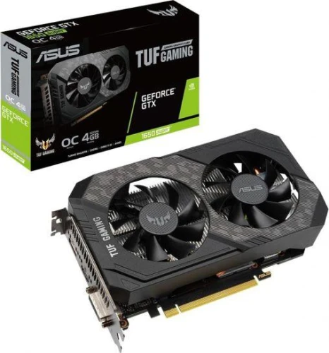 Karta graficzna Asus TUF GeForce GTX 1650 D6 Gaming OC 4GB GDDR6 TUF-GTX1650-O4GD6-GAMING