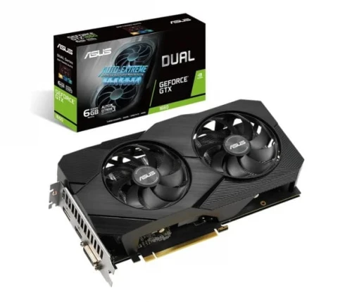 Karta graficzna Asus Dual GeForce GTX 1660 Evo 6GB GDDR5 DUAL-GTX1660-6G-EVO