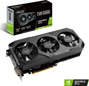ASUS TUF GeForce GTX 1660 SUPER Gaming X3 OC 6GB GDDR6 TUF 3-GTX1660S-O6G-GAMING