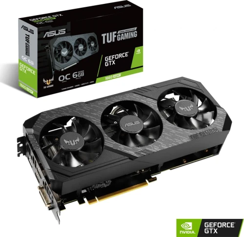 Karta graficzna Asus TUF GeForce GTX 1660 SUPER Gaming X3 OC 6GB GDDR6 TUF 3-GTX1660S-O6G-GAMING