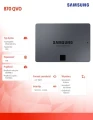 Dysk SSD Samsung 870 QVO 1 TB 2.5'' SATA III MZ-77Q1T0BW