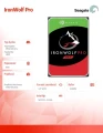 Dysk HDD IronWolf Pro 8TB SATA 3,5 ST8000NE0001