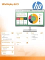 Monitor 21,5 cala HP EliteDisplay E223 1FH45AA_5