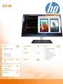 Monitor 27 cali HP Z27 4K 2TB68A4
