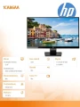Monitor 23,8 cala HP 24w 1CA86AA