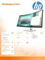 Monitor 34 cale HP EliteDisplay E344c 6GJ95AA