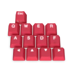 SPC Gear KC13 Crimson DBL Shot PBT