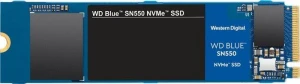 WD Blue SN550 1 TB M.2 2280 PCI-E x4 Gen3 NVMe WDS100T2B0C