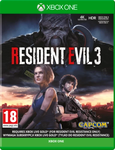 Gra Xbox Resident Evil 3