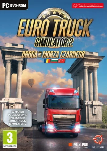 Gra PC Euro Truck Simulator 2: Droga do Morza Czarnego