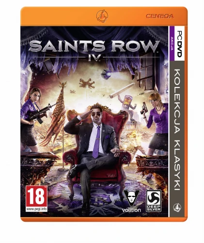 Gra PC Saints Row IV (Pomarańczowa kolekcja klasyki)