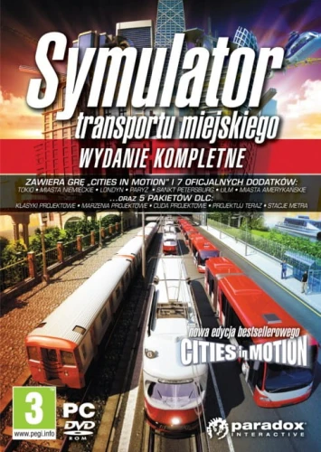 Gra PC Cities in Motion Symulator Transportu Miejskiego - Wydanie Kompletne