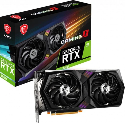 Karta graficzna MSI GeForce RTX 3060 Gaming X 12GB GDDR6