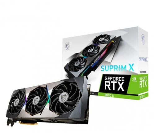 Karta graficzna MSI GeForce RTX 3070 Ti Suprim X 8GB GDDR6X